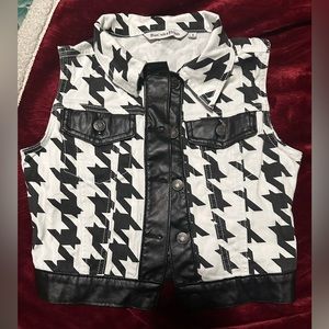 Black & White Vest